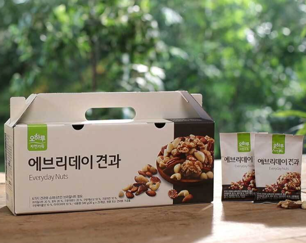 오하루 자연가득 에브리데이 견과 500g, 하루견과 간식으로 간편하게