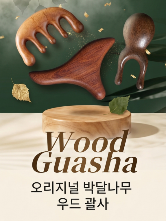 우드괄사마사지기 추천, 얼굴부터 바디까지 경락마사지 가능한 유엔즈 3종세트